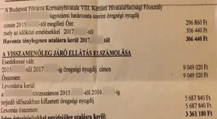 Így kap 300 ezres nyugdíjat Magyarországon egy ukrán férfi. 1 percet nem dolgozott itt! 300 ezres nyugdíjat kap egy ukrán férfi, aki egy percet se dolgozott hazánkban