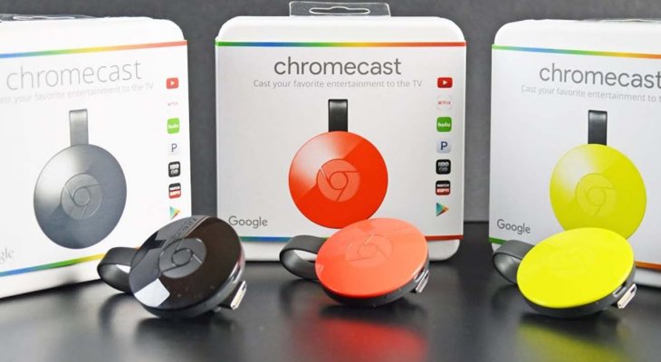 Chromecast már 3 színben, és 3 fajtában is elérhető Chromecast már 3 színben, és 3 fajtában is elérhető