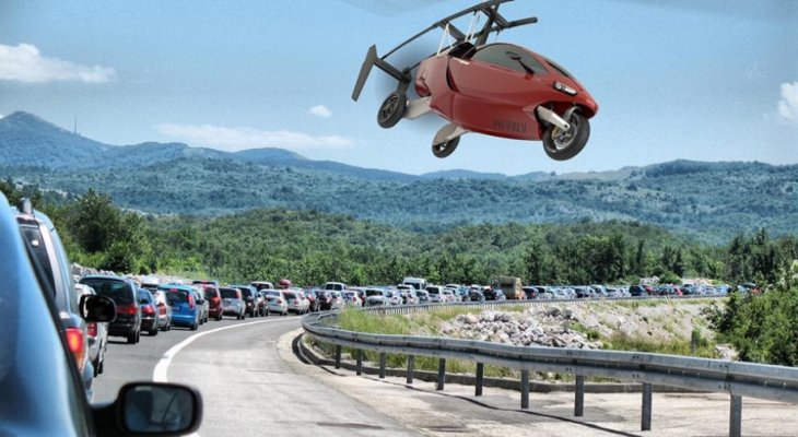Elkészült a világ első repülő autója! Mutatjuk hol és mennyiért lehet megvenni! Világ első repülő autója