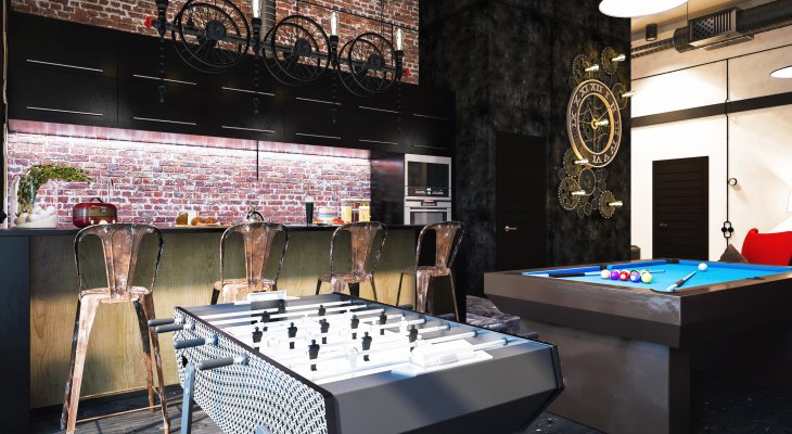 Szuper tippek álmaid férfibarlangjának berendezéséhez, méghozzá luxus stílusban!